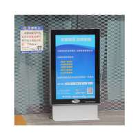 Outdoor slim advertising photo frame LED light box